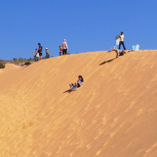 Những trải nghiệm thú vị nhất chỉ có tại đồi cát bay Phan Thiết